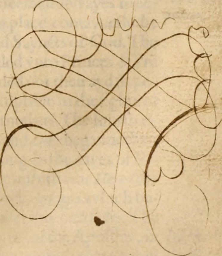 An illustration from The auncient ecclesiasticall histories of the first six hundred yeares after Christ, wrytten in the Greeke tongue by three learned historiographers, Eusebius, Socrates, and Euagrius. Eusebius Pamphilus Bishop of Cæsarea in Palæstina vvrote 10 bookes. Socrates Scholasticus of Constantinople vvrote 7 bookes. Euagrius Scholasticus of Antioch vvrote 6 bookes. VVhereunto is annexed Dorotheus Bishop of Tyrus, of the liues of the prophetes, apostles and 70 disciples. All which authors are faithfully translated out of the Greeke tongue by Meredith Hanmer, Maister of Arte and student in diuinitie. Last of all herein is contayned a profitable chronographie collected by the sayd translator, the title whereof is to be seene in the ende of this volume, with a copious index of the principall matters throughout all the histories, 1577, leaf 540