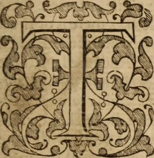 An illustration from The auncient ecclesiasticall histories of the first six hundred yeares after Christ, wrytten in the Greeke tongue by three learned historiographers, Eusebius, Socrates, and Euagrius. Eusebius Pamphilus Bishop of Cæsarea in Palæstina vvrote 10 bookes. Socrates Scholasticus of Constantinople vvrote 7 bookes. Euagrius Scholasticus of Antioch vvrote 6 bookes. VVhereunto is annexed Dorotheus Bishop of Tyrus, of the liues of the prophetes, apostles and 70 disciples. All which authors are faithfully translated out of the Greeke tongue by Meredith Hanmer, Maister of Arte and student in diuinitie. Last of all herein is contayned a profitable chronographie collected by the sayd translator, the title whereof is to be seene in the ende of this volume, with a copious index of the principall matters throughout all the histories, 1577, leaf 6