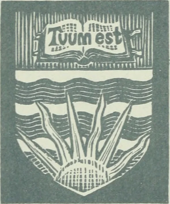 An illustration from Ausdrucksbewegung und Gestaltungskraft, 1913, leaf 1
