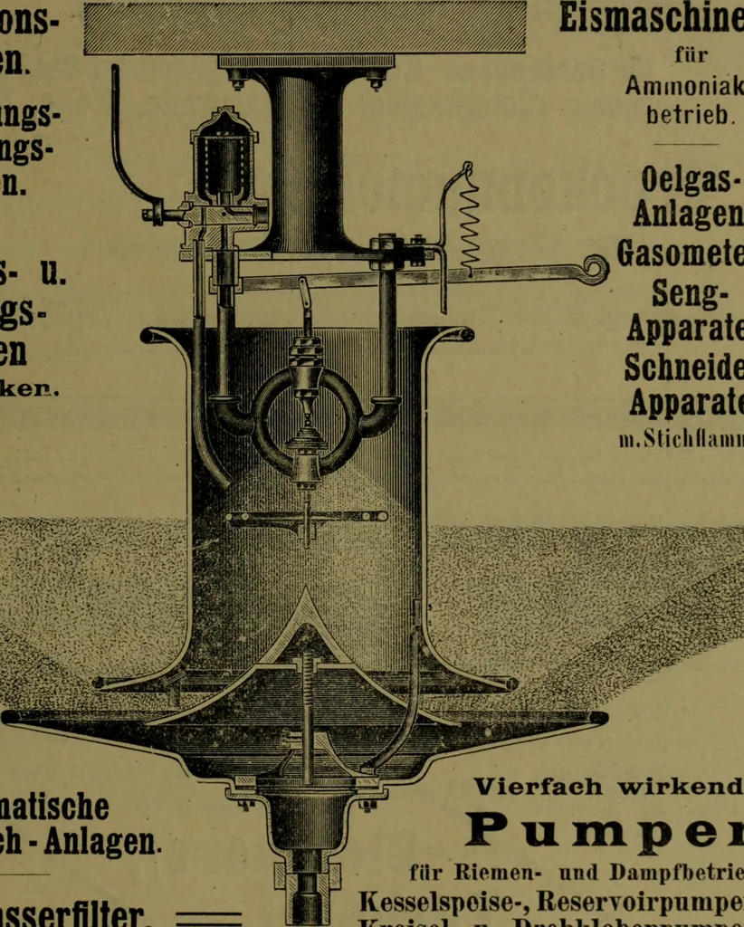 An illustration from Ausführliches Handbuch der Weberei. Ein Lehr- und Hilfsbuch für Fabrikanten, Weber und Webschüler, 1909, leaf 554