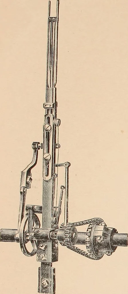 An illustration from Ausführliches Handbuch der Weberei. Ein Lehr- und Hilfsbuch für Fabrikanten, Weber und Webschüler, 1909, leaf 137
