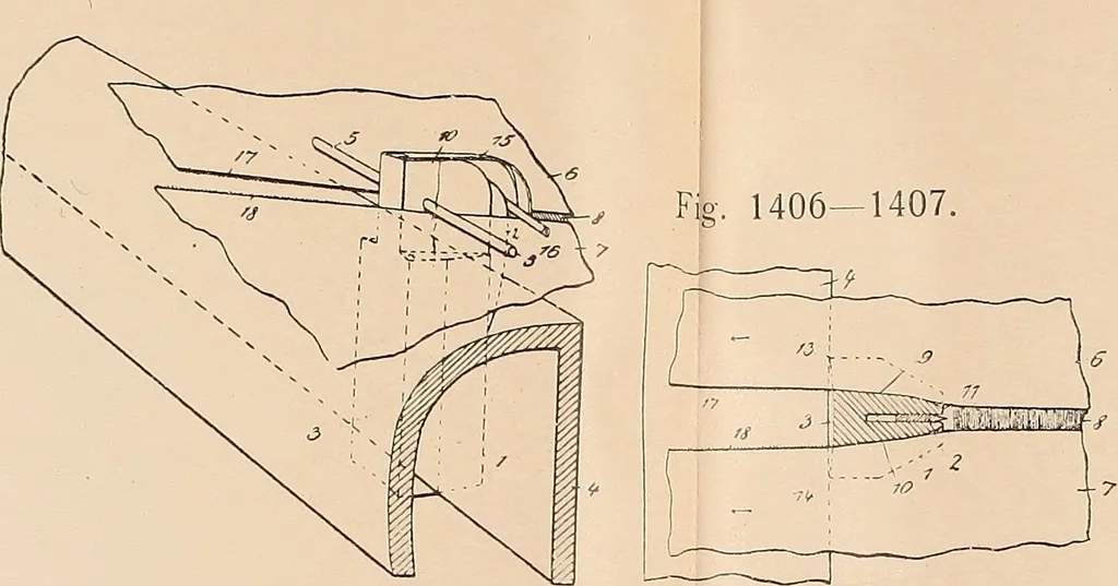 An illustration from Ausführliches Handbuch der Weberei. Ein Lehr- und Hilfsbuch für Fabrikanten, Weber und Webschüler, 1909, leaf 137