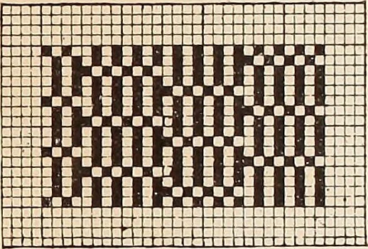 An illustration from Ausführliches Handbuch der Weberei. Ein Lehr- und Hilfsbuch für Fabrikanten, Weber und Webschüler, 1909, leaf 27