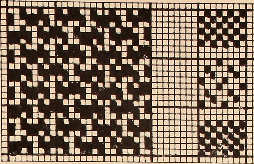 An illustration from Ausführliches Handbuch der Weberei. Ein Lehr- und Hilfsbuch für Fabrikanten, Weber und Webschüler, 1909, leaf 34