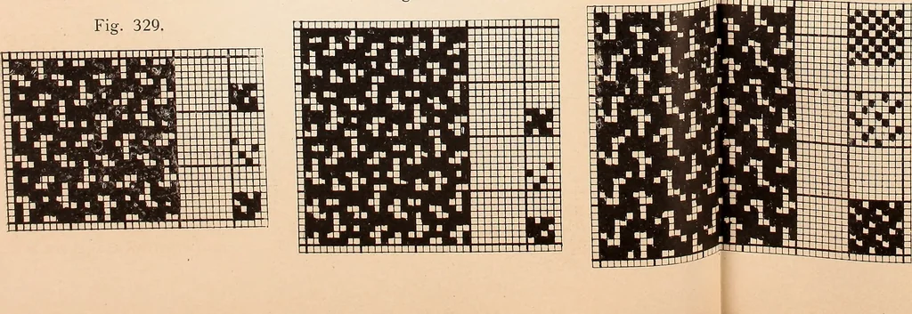 An illustration from Ausführliches Handbuch der Weberei. Ein Lehr- und Hilfsbuch für Fabrikanten, Weber und Webschüler, 1909, leaf 34