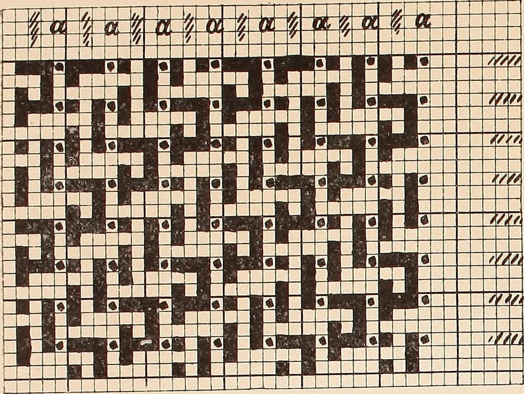 An illustration from Ausführliches Handbuch der Weberei. Ein Lehr- und Hilfsbuch für Fabrikanten, Weber und Webschüler, 1909, leaf 35