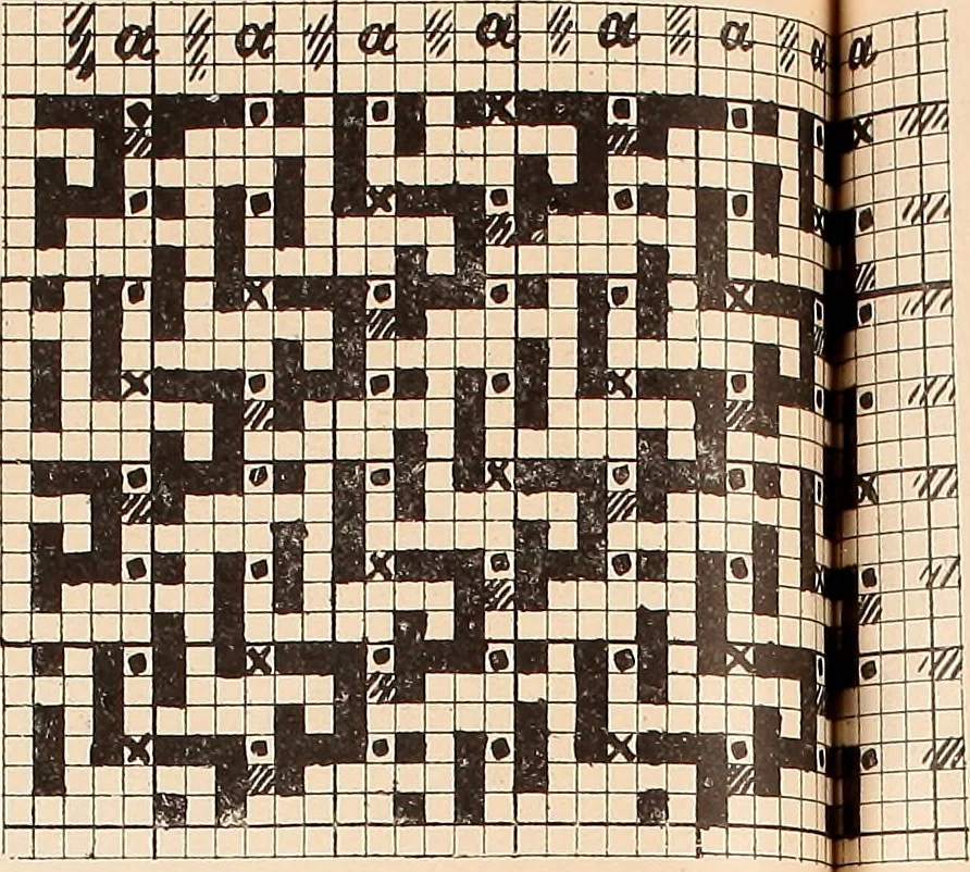 An illustration from Ausführliches Handbuch der Weberei. Ein Lehr- und Hilfsbuch für Fabrikanten, Weber und Webschüler, 1909, leaf 35