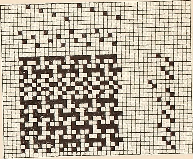 An illustration from Ausführliches Handbuch der Weberei. Ein Lehr- und Hilfsbuch für Fabrikanten, Weber und Webschüler, 1909, leaf 35