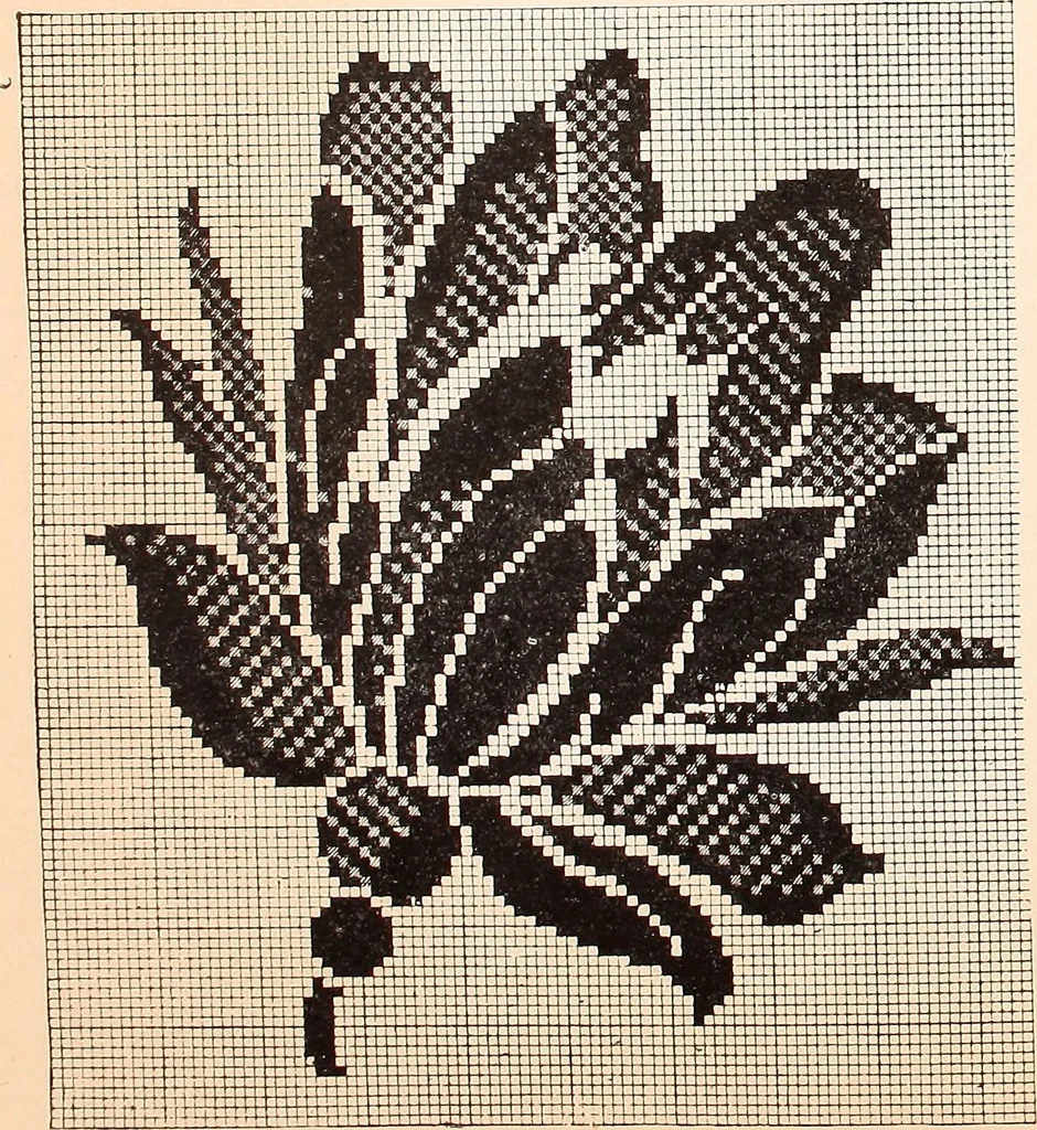 An illustration from Ausführliches Handbuch der Weberei. Ein Lehr- und Hilfsbuch für Fabrikanten, Weber und Webschüler, 1909, leaf 46