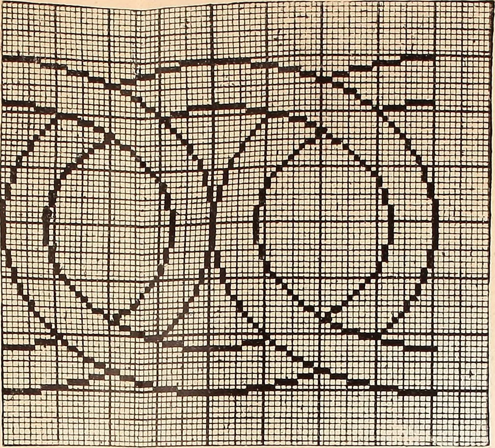 An illustration from Ausführliches Handbuch der Weberei. Ein Lehr- und Hilfsbuch für Fabrikanten, Weber und Webschüler, 1909, leaf 49