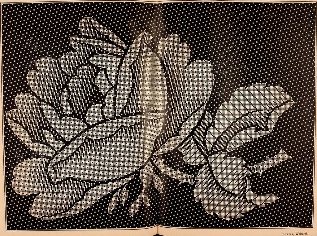An illustration from Ausführliches Handbuch der Weberei. Ein Lehr- und Hilfsbuch für Fabrikanten, Weber und Webschüler, 1909, leaf 52
