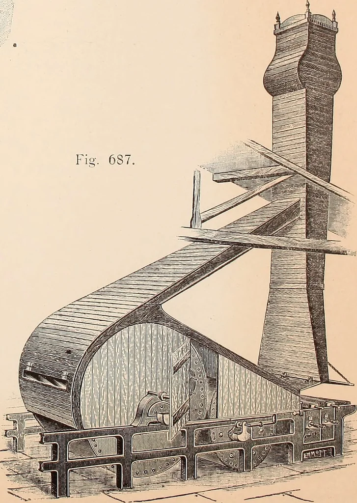 An illustration from Ausführliches Handbuch der Weberei. Ein Lehr- und Hilfsbuch für Fabrikanten, Weber und Webschüler, 1909, leaf 75