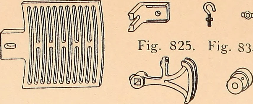 An illustration from Ausführliches Handbuch der Weberei. Ein Lehr- und Hilfsbuch für Fabrikanten, Weber und Webschüler, 1909, leaf 83