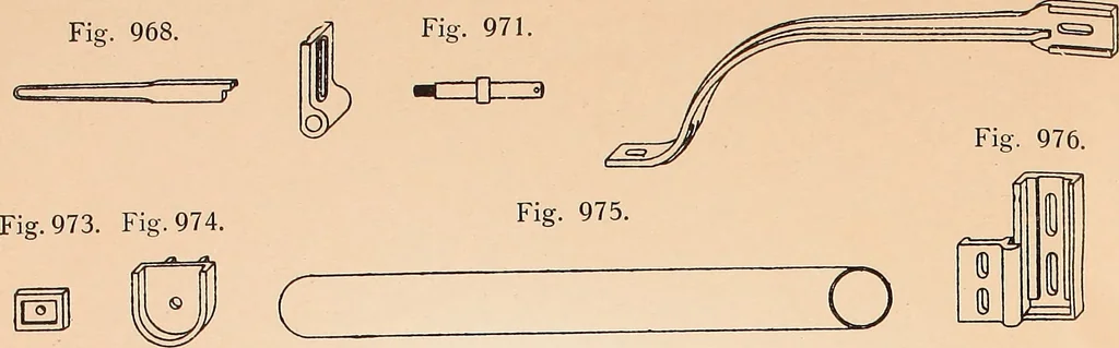 An illustration from Ausführliches Handbuch der Weberei. Ein Lehr- und Hilfsbuch für Fabrikanten, Weber und Webschüler, 1909, leaf 85