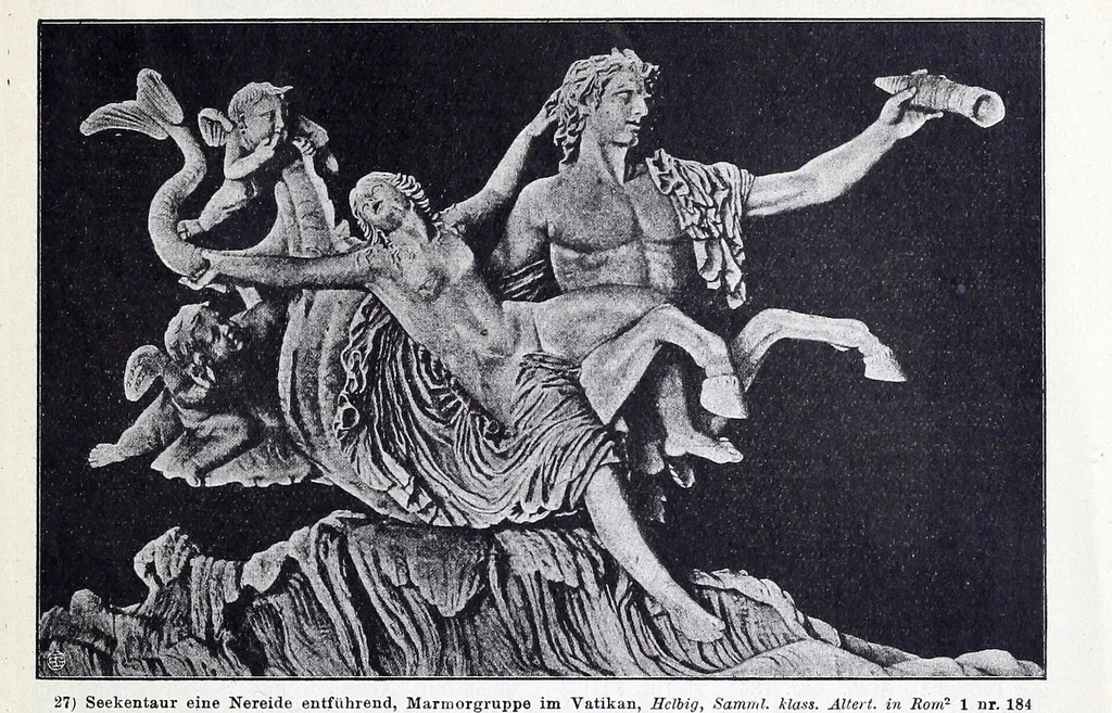 An illustration from Ausführliches Lexikon der griechischen und römischen Mythologie, 1884, leaf 235