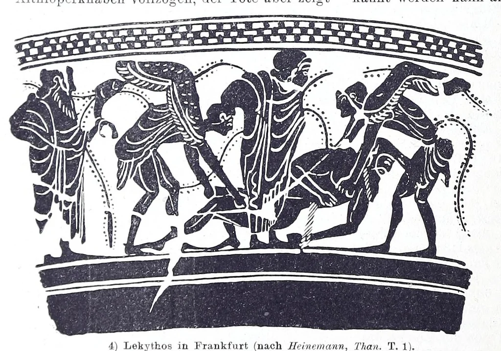 An illustration from Ausführliches Lexikon der griechischen und römischen Mythologie, 1884, leaf 560