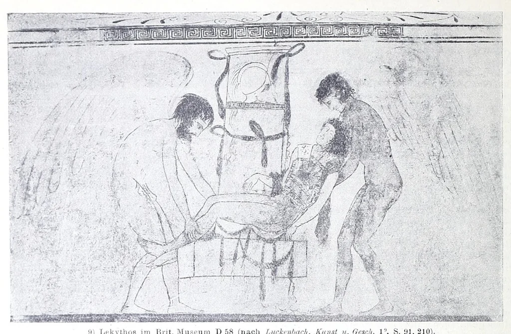 An illustration from Ausführliches Lexikon der griechischen und römischen Mythologie, 1884, leaf 564