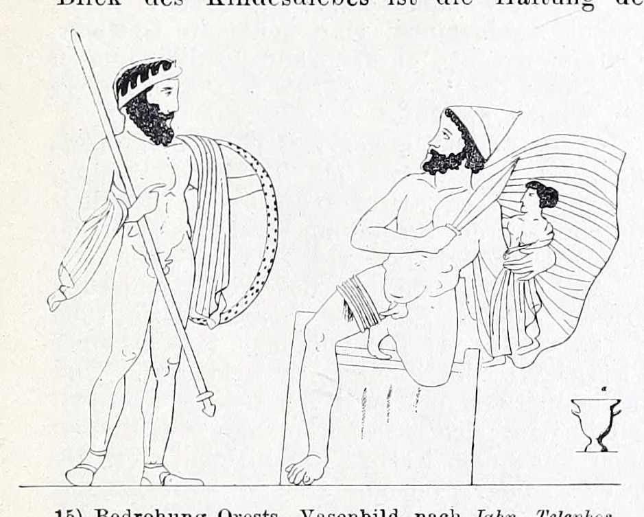 An illustration from Ausführliches Lexikon der griechischen und römischen Mythologie, 1884, leaf 609