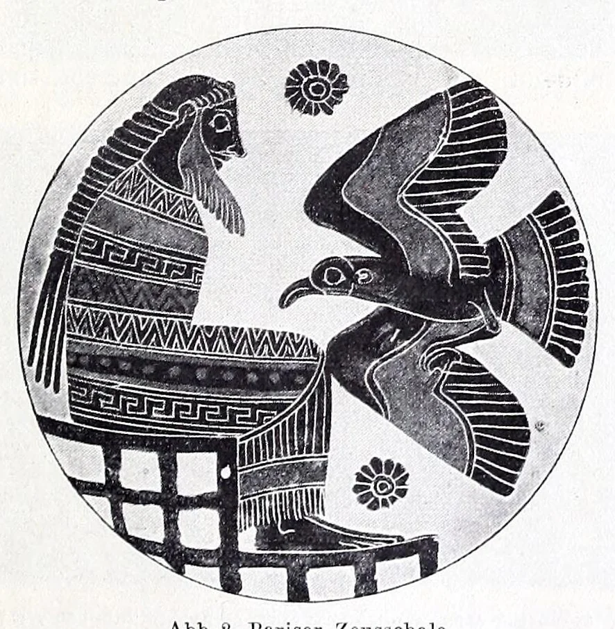 An illustration from Ausführliches Lexikon der griechischen und römischen Mythologie, 1884, leaf 369