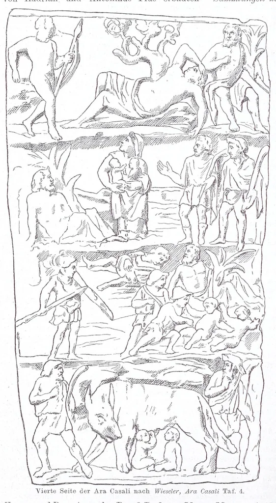 An illustration from Ausführliches Lexikon der griechischen und römischen Mythologie, 1884, leaf 20
