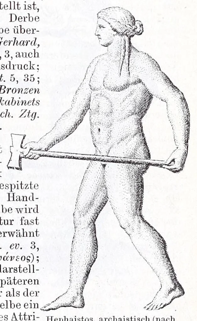 An illustration from Ausführliches Lexikon der griechischen und römischen Mythologie, 1884, leaf 307