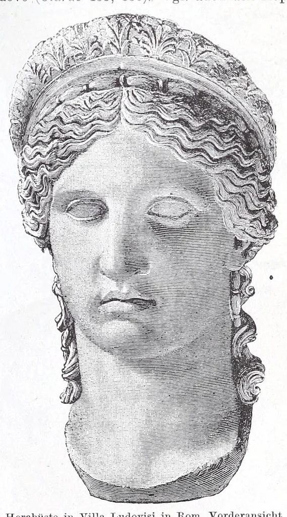 An illustration from Ausführliches Lexikon der griechischen und römischen Mythologie, 1884, leaf 347