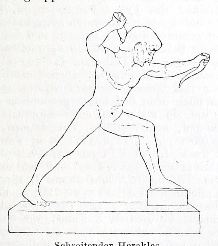 An illustration from Ausführliches Lexikon der griechischen und römischen Mythologie, 1884, leaf 357