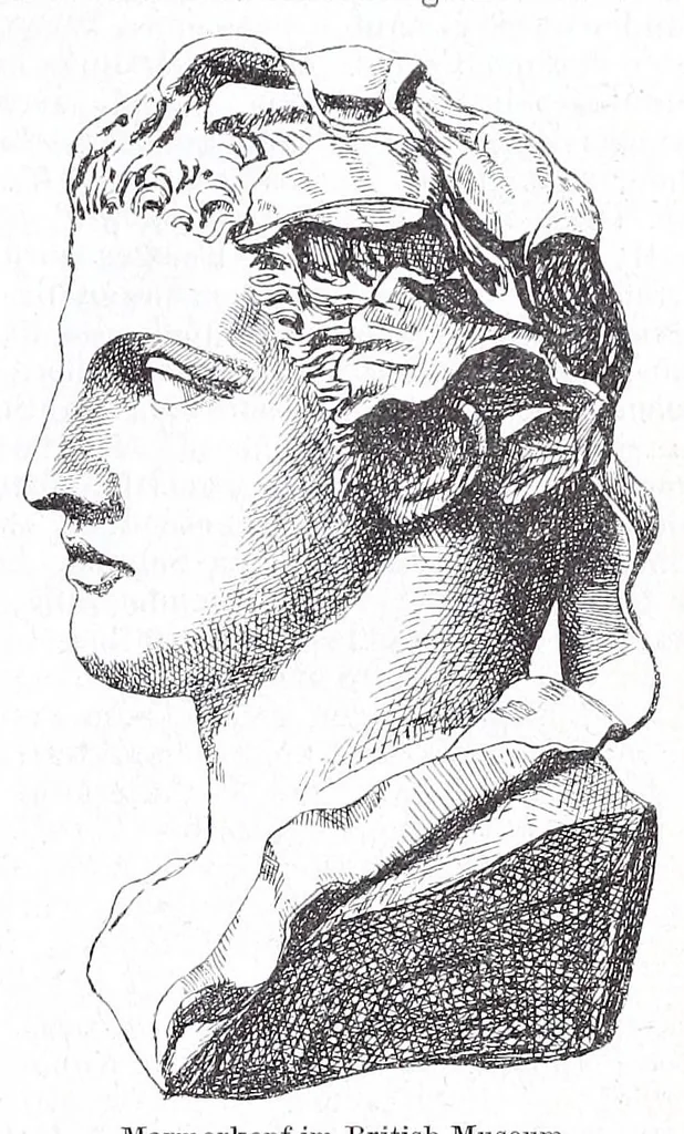 An illustration from Ausführliches Lexikon der griechischen und römischen Mythologie, 1884, leaf 369