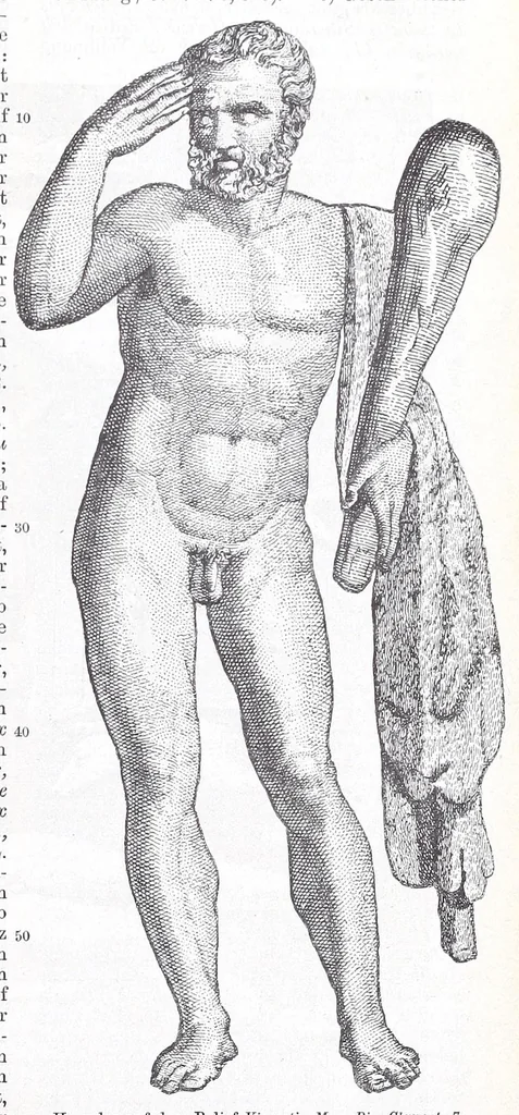An illustration from Ausführliches Lexikon der griechischen und römischen Mythologie, 1884, leaf 761