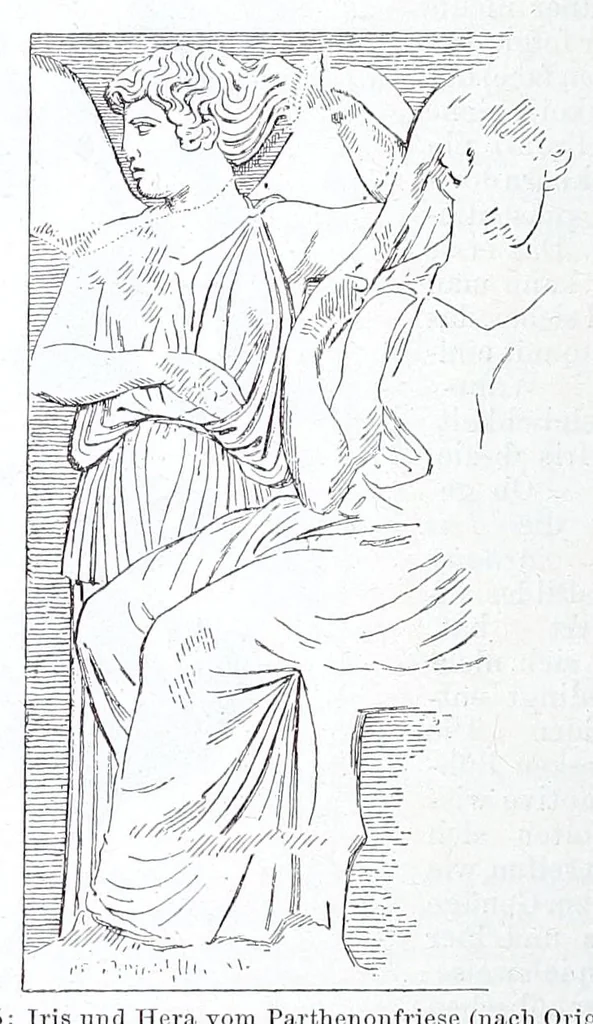 An illustration from Ausführliches Lexikon der griechischen und römischen Mythologie, 1884, leaf 184