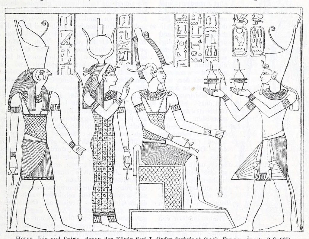 An illustration from Ausführliches Lexikon der griechischen und römischen Mythologie, 1884, leaf 195