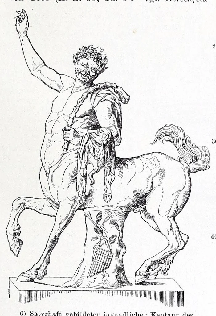 An illustration from Ausführliches Lexikon der griechischen und römischen Mythologie, 1884, leaf 535