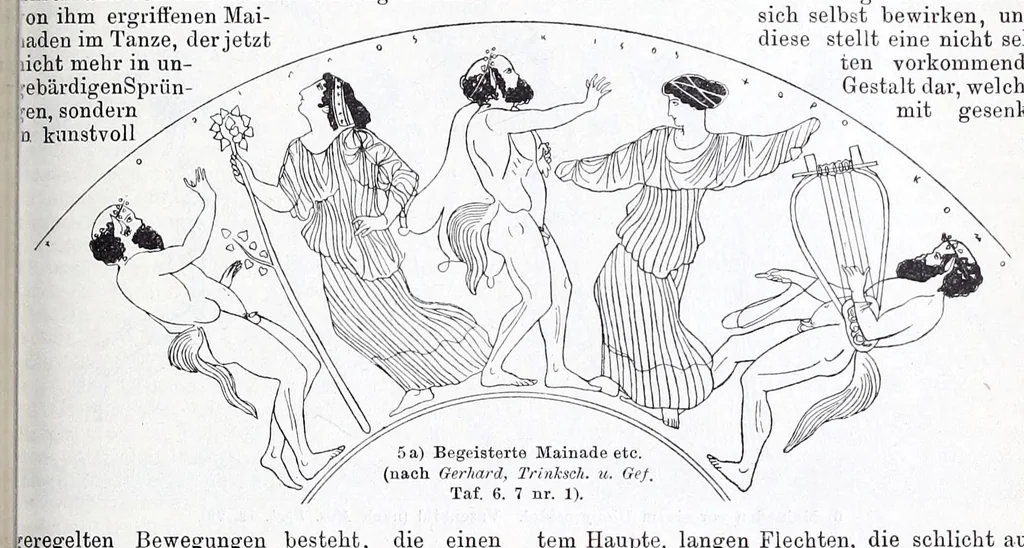 An illustration from Ausführliches Lexikon der griechischen und römischen Mythologie, 1884, leaf 253