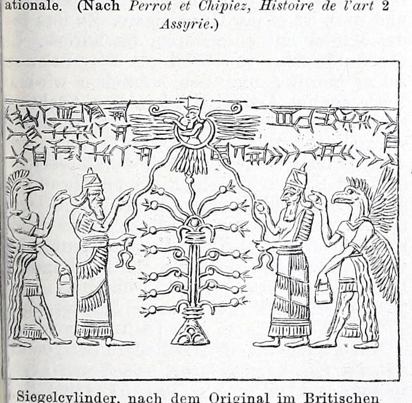 An illustration from Ausführliches Lexikon der griechischen und römischen Mythologie, 1884, leaf 305