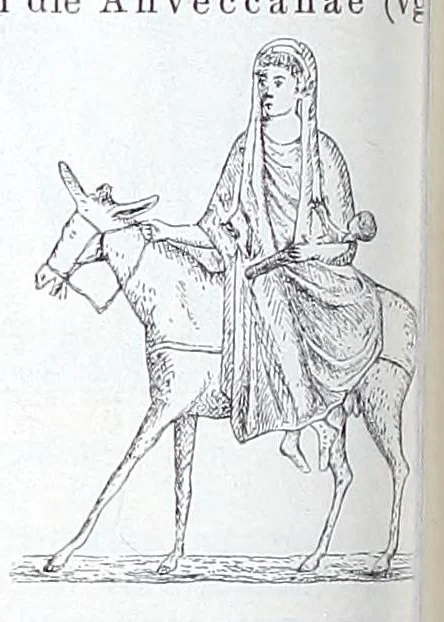 An illustration from Ausführliches Lexikon der griechischen und römischen Mythologie, 1884, leaf 356