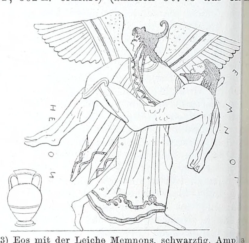 An illustration from Ausführliches Lexikon der griechischen und römischen Mythologie, 1884, leaf 458