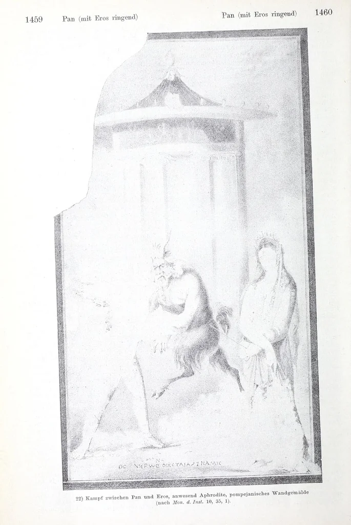 An illustration from Ausführliches Lexikon der griechischen und römischen Mythologie, 1884, leaf 16