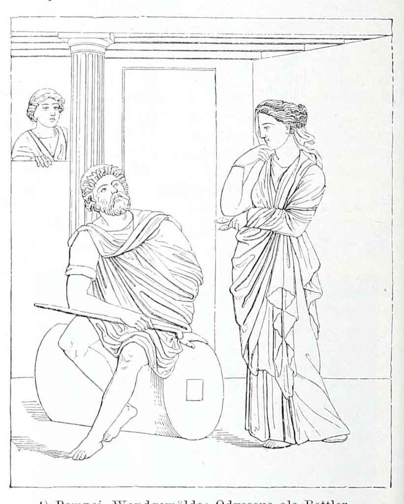 An illustration from Ausführliches Lexikon der griechischen und römischen Mythologie, 1884, leaf 244