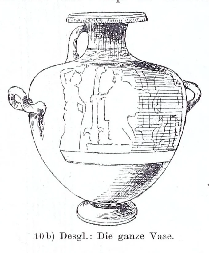 An illustration from Ausführliches Lexikon der griechischen und römischen Mythologie, 1884, leaf 312
