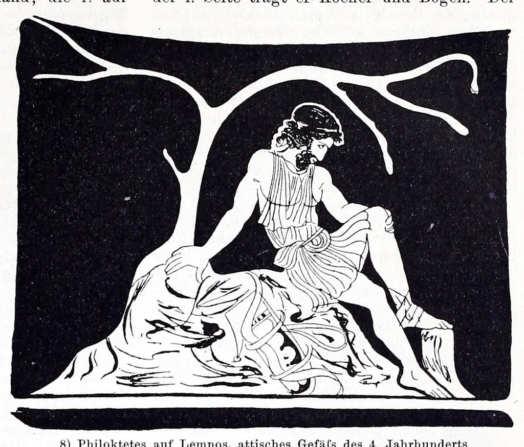 An illustration from Ausführliches Lexikon der griechischen und römischen Mythologie, 1884, leaf 453