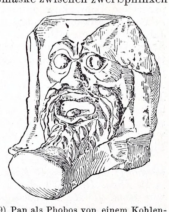 An illustration from Ausführliches Lexikon der griechischen und römischen Mythologie, 1884, leaf 481