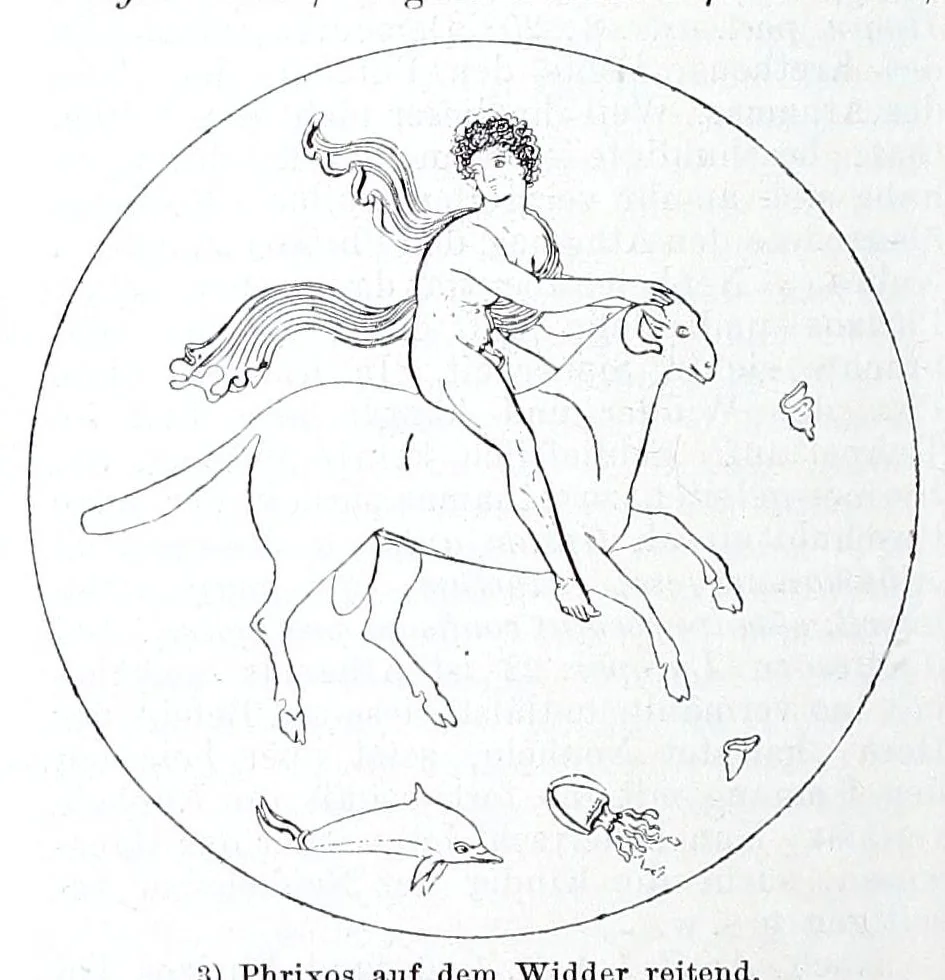 An illustration from Ausführliches Lexikon der griechischen und römischen Mythologie, 1884, leaf 516