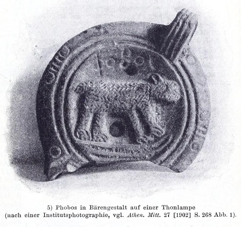 An illustration from Ausführliches Lexikon der griechischen und römischen Mythologie, 1884, leaf 231