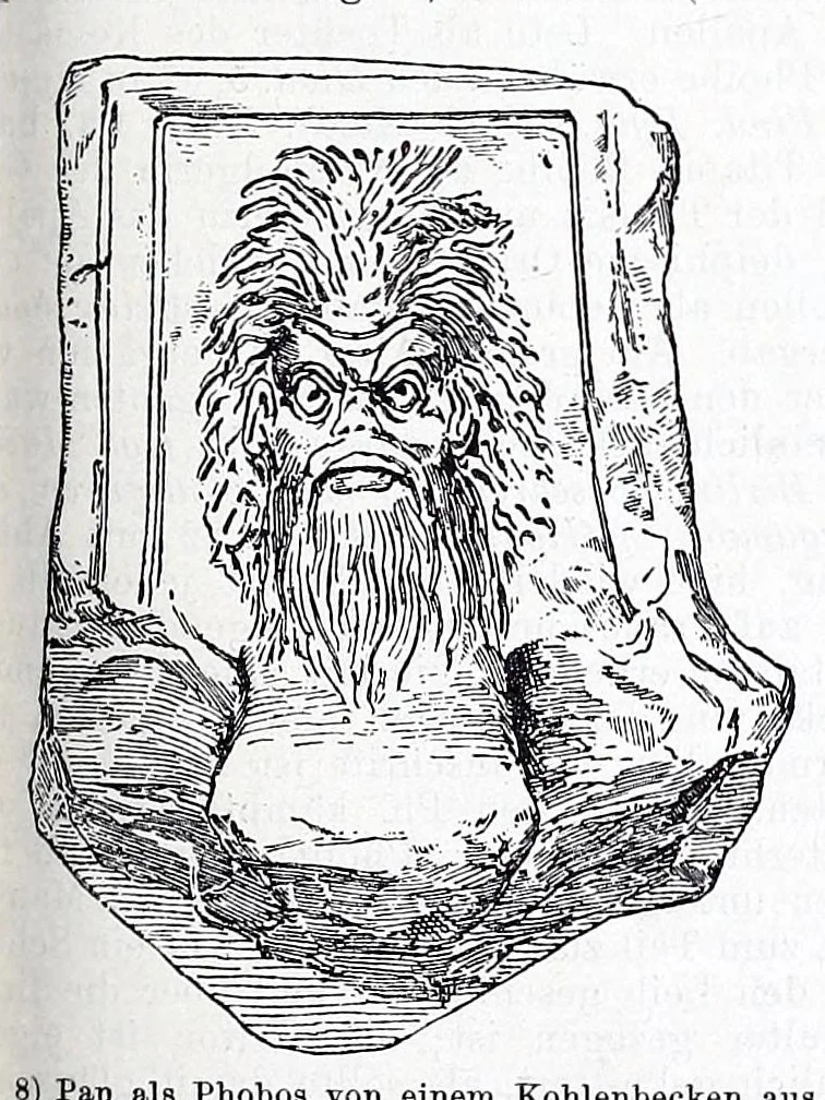 An illustration from Ausführliches Lexikon der griechischen und römischen Mythologie, 1884, leaf 371