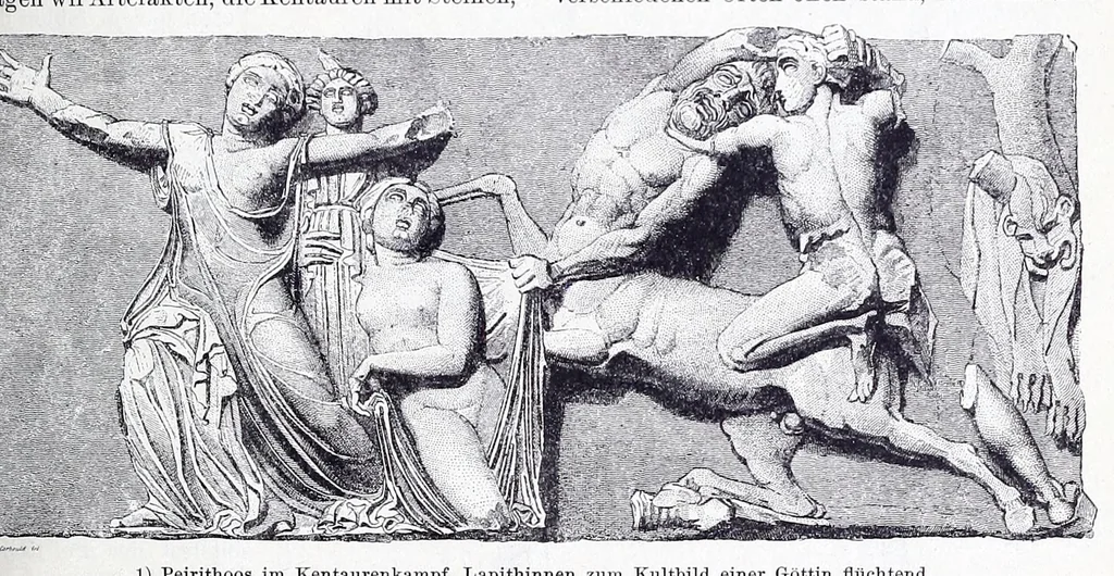 An illustration from Ausführliches Lexikon der griechischen und römischen Mythologie, 1884, leaf 61