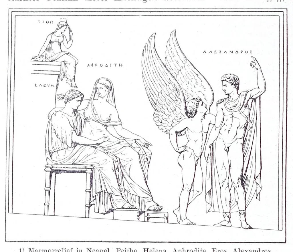 An illustration from Ausführliches Lexikon der griechischen und römischen Mythologie, 1884, leaf 76
