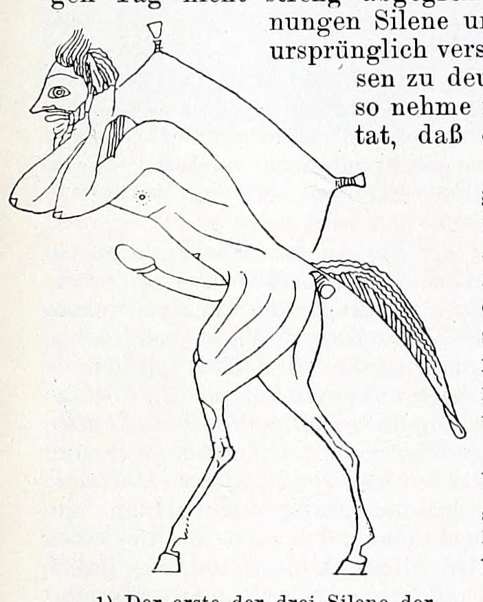 An illustration from Ausführliches Lexikon der griechischen und römischen Mythologie, 1884, leaf 235