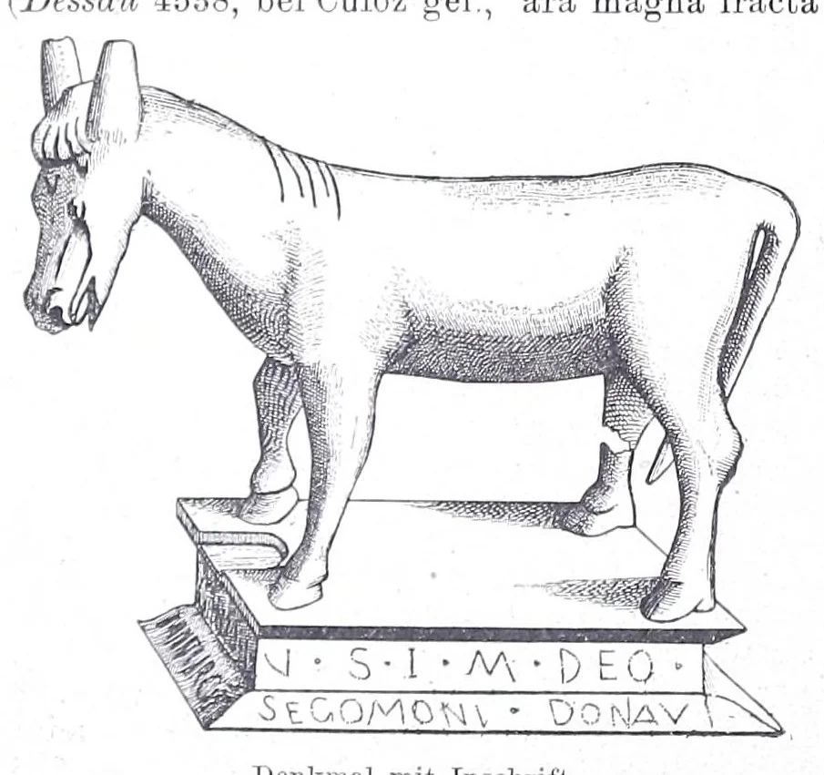 An illustration from Ausführliches Lexikon der griechischen und römischen Mythologie, 1884, leaf 316
