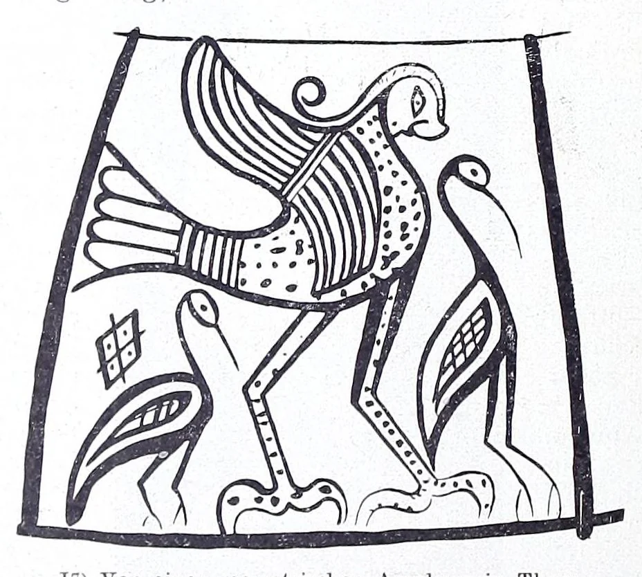 An illustration from Ausführliches Lexikon der griechischen und römischen Mythologie, 1884, leaf 328