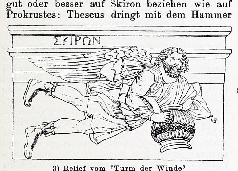 An illustration from Ausführliches Lexikon der griechischen und römischen Mythologie, 1884, leaf 451